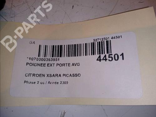 Front left exterior door handle CITROËN XSARA PICASSO (N68) 1.6 HDi | BP11102330C128 