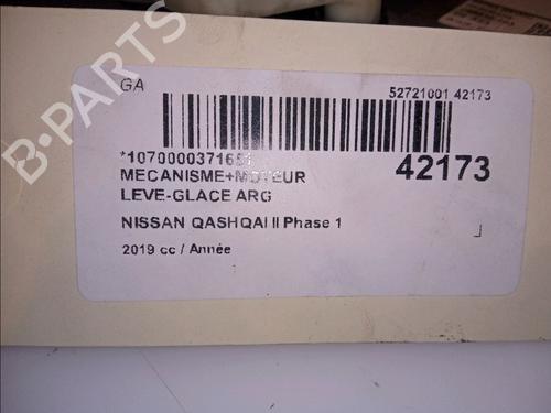 Used Rear left window mechanism NISSAN QASHQAI II (J11, J11_) 1.5 dCi (116 hp) 11103178