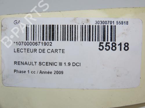 Kortleser RENAULT SCÉNIC III (JZ0/1_) 1.9 dCi (JZ0J, JZ1J, JZ1K, JZ1S) | BP30916893E4