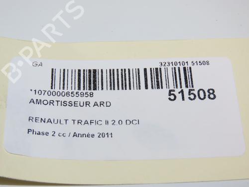 Used Right rear shock absorber RENAULT TRAFIC II Van (FL) 2.0 dCi 90 (FL0H, FL00, FL01, FL0M, FL0P, FL0S) (90 hp) 29128772