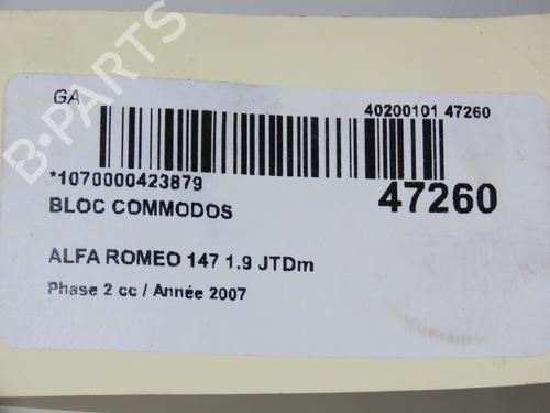 Used Steering column stalk ALFA ROMEO 147 (937_) 1.9 JTDM 8V (937.AXD1A, 937.AXU1A, 937.BXU1A) (120 hp) 17488259