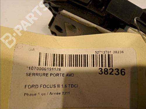 Front right lock FORD FOCUS III 1.6 TDCi | BP11343197C97 