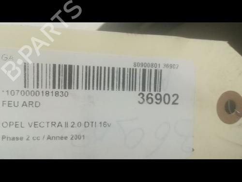 Used Right taillight OPEL VECTRA B Hatchback (J96) 2.0 DTI 16V (F68) (101 hp) 9602744