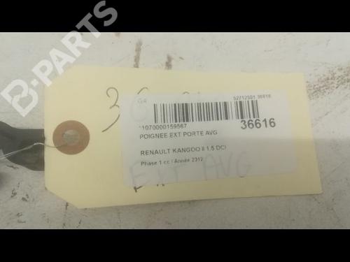 Front left exterior door handle RENAULT KANGOO Express (FW0/1_) 1.5 dCi 75 (FW07, FW10, FW04) | BP9601219C128 