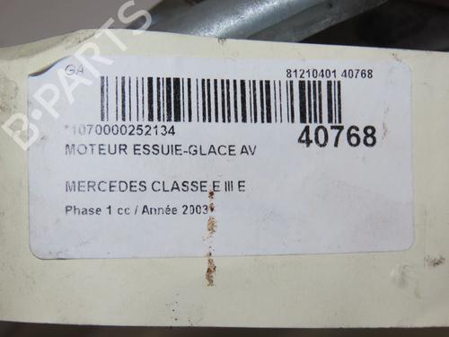Front wiper motor MERCEDES-BENZ E-CLASS (W211) E 320 CDI (211.026) | BP9609895M29 