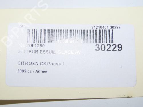 Front wiper motor CITROËN C8 (EA_, EB_) 2.2 HDi | BP23178342M29 - Image 8