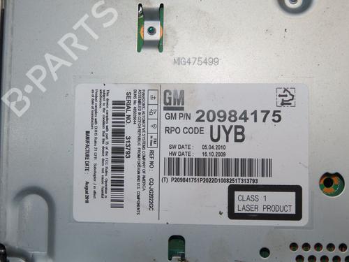 Radio OPEL MERIVA B MPV (S10) 1.7 CDTI (75) | BP37252339E6 - Image 4