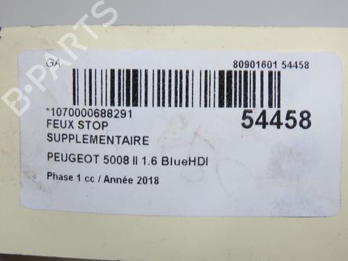Used Third brake light Third brake light PEUGEOT 5008 II (MC_, MJ_, MR_, M4_) 1.6 BlueHDi 120 (MCBHZH, MCBHZW) (120 hp) 33860750 33860750