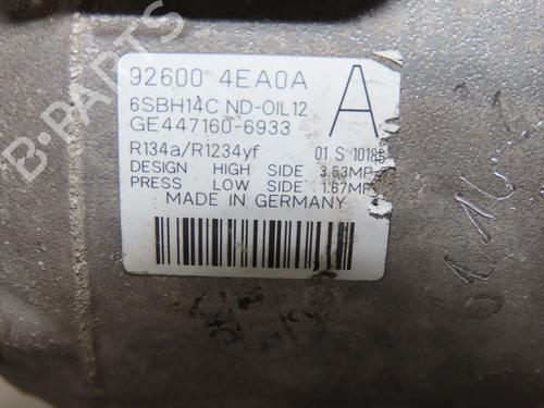 AC compressor RENAULT MEGANE III Hatchback (BZ0/1_, B3_) 1.5 dCi (BZ09, BZ0D, BZ1W, BZ29, BZ14) | BP39601704M34 - Image 3