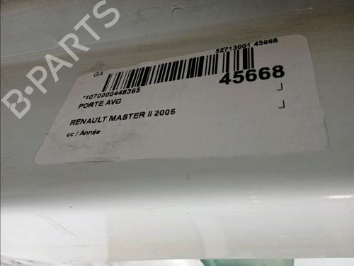 Left front door RENAULT MASTER II Van (FD) 3.0 dCi 140 (HD0S, FD0S, HD1S) | BP14951472C2 