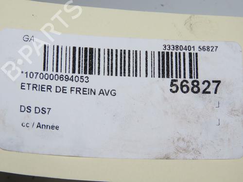 Left front brake caliper DS DS 7 Crossback (J4_, JR_, JC_) 2.0 BlueHDi 180 (JJEHZR) | BP36494255M105 - Image 6