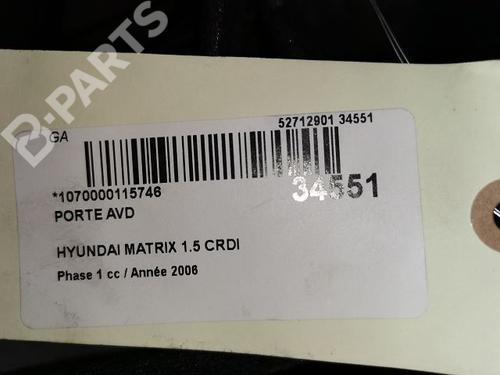 Right front door HYUNDAI MATRIX (FC) 1.5 CRDi VGT | BP9605932C3 