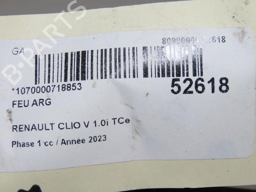 Used Left taillight Left taillight RENAULT CLIO V (B7_) 1.0 TCe 90 (B7MT) (91 hp) 39894010 39894010