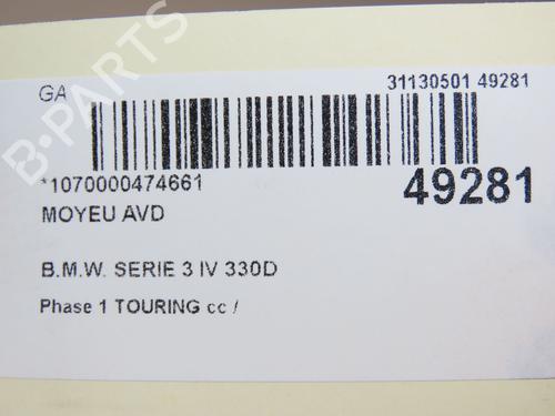 Venstre Styrespindel Lejehus BMW 3 Touring (E46) 330 d (184 hp) 28967526