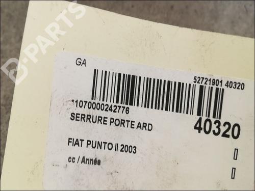 Rear right lock FIAT PUNTO (188_) 1.2 16V 80 (188.233, .235, .253, .255, .333, .353, .639,... | BP9608942C99 