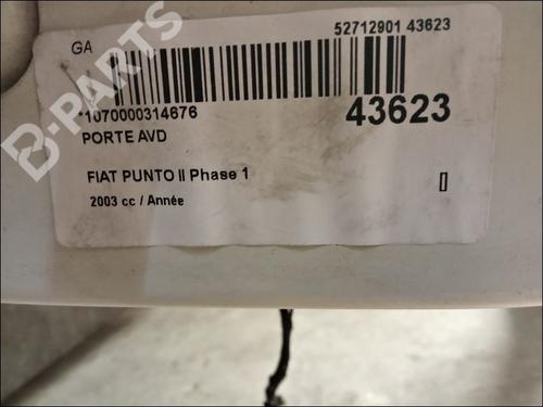 Right front door FIAT PUNTO (188_) 1.9 DS 60 (188.031, .051, .231, .251) | BP9617762C3 