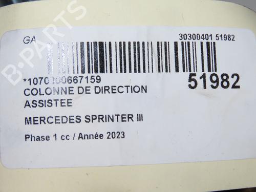 Steering column MERCEDES-BENZ SPRINTER 3,5-t Van (B907, B910) 315 CDI RWD (907.631, 907.633, 907.635, 907.637) | BP32768825M21 - Image 6