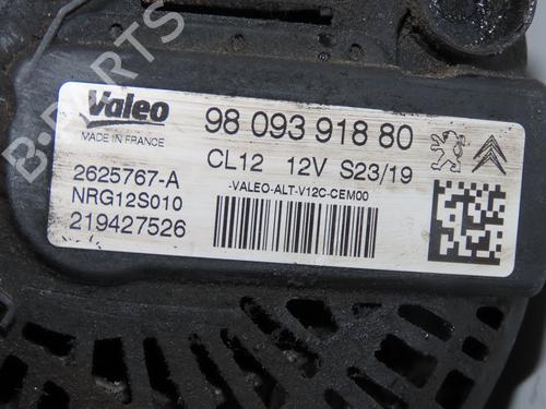 Alternator CITROËN JUMPY III Van (V_) 1.5 BlueHDi 120 | BP32129601M7 