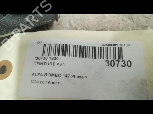 Used Front right seatbelt Front right seatbelt ALFA ROMEO 147 (937_) 1.9 JTD 16V (937.AXG1B, 937.BXG1B) (140 hp) 36494629 36494629