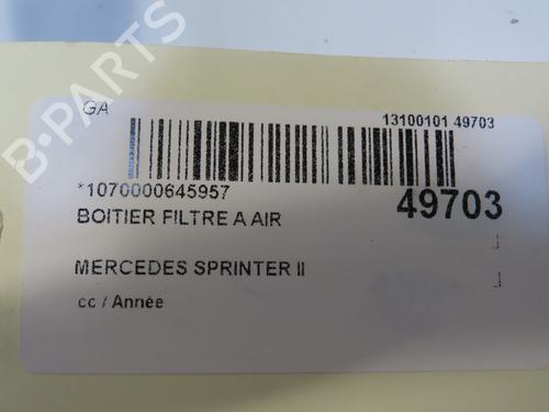 Used Air filter box MERCEDES-BENZ SPRINTER 4-t Van (B907, B910) 414 CDI RWD (907.643, 907.645, 907.647) (143 hp) 29441600