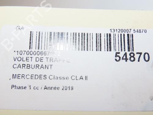 Used Fuel flap MERCEDES-BENZ CLA (C118) AMG CLA 35 4-matic (118.351) (306 hp) 29345173