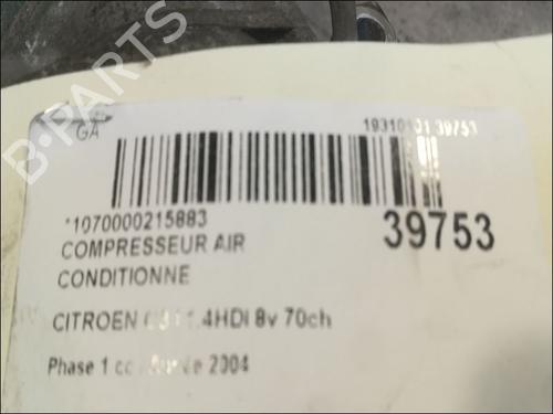 Used AC compressor CITROËN C3 I (FC_, FN_) 1.4 HDi (68 hp) 9611503
