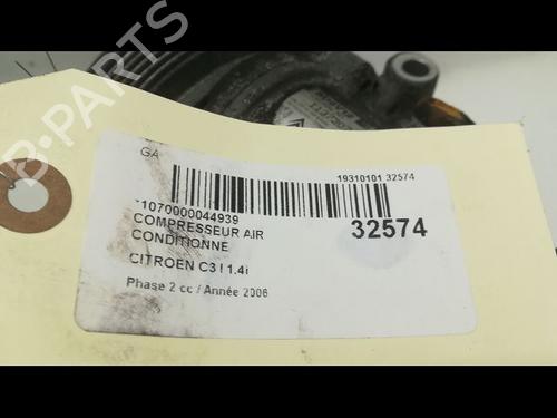 Used AC compressor AC compressor CITROËN C3 I (FC_, FN_) 1.6 16V (109 hp) 9593557 9593557