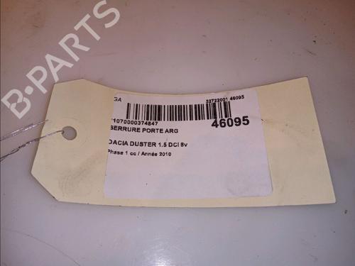 Rear left lock DACIA DUSTER (HS_) 1.5 dCi (HSMC) | BP12431626C100 