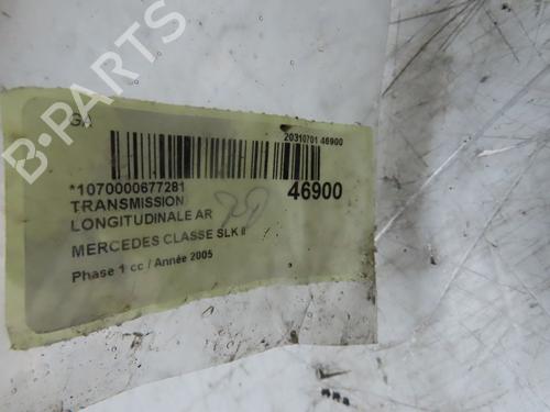 Used Driveshaft MERCEDES-BENZ SLK (R171) 200 Kompressor (171.442) (163 hp) 31120224
