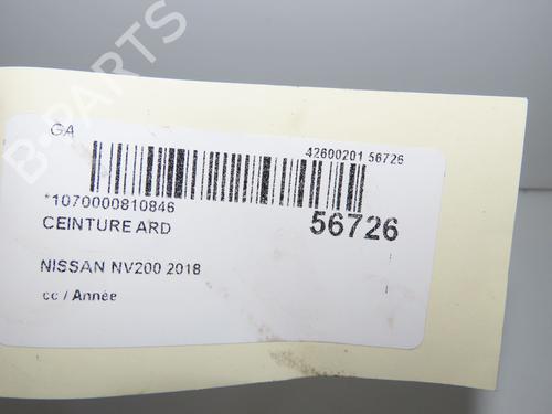 rear-right-seatbelt-nissan-nv200-van-2010-40110688 main image