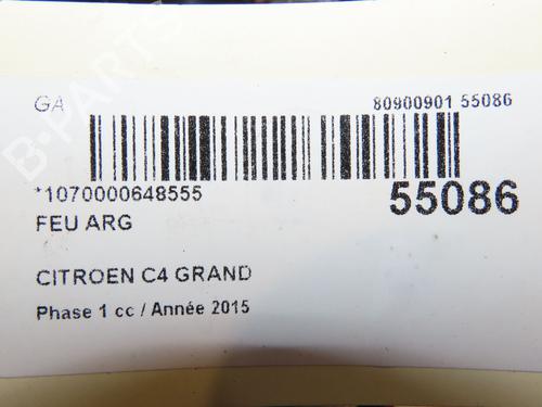 Used Left taillight CITROËN C4 Picasso II 2.0 BlueHDi 150 (150 hp) 29469793