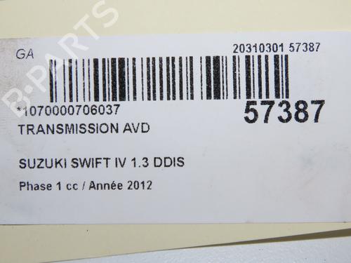 Right front driveshaft SUZUKI SWIFT IV (FZ, NZ) 1.3 DDiS (AZG413D, ZC02S, ZC92S) | BP33998736M39  - Image 6