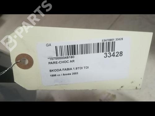 Rear bumper SKODA FABIA I (6Y2) 1.9 TDI | BP9593846C8 