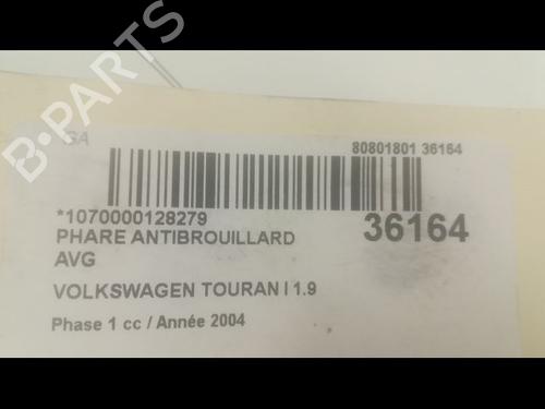 Used Left front fog light VW TOURAN (1T1, 1T2) 1.9 TDI (100 hp) 9598880