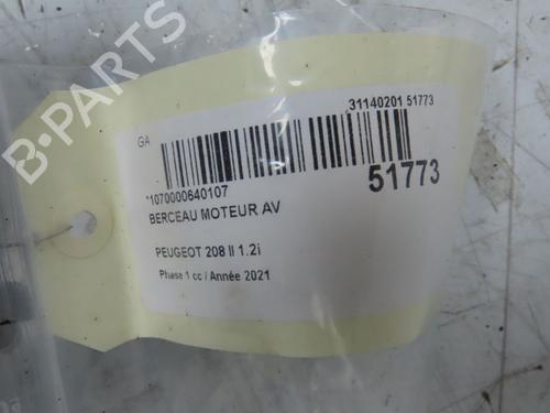 Used Subframe PEUGEOT 208 II (UB_, UP_, UW_, UJ_) 1.2 PureTech 100 (101 hp) 28829858
