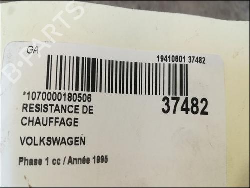Used Heater resistor VW TRANSPORTER T4 Van (70A, 70H, 7DA, 7DH) 1.9 D (61 hp) 11677171