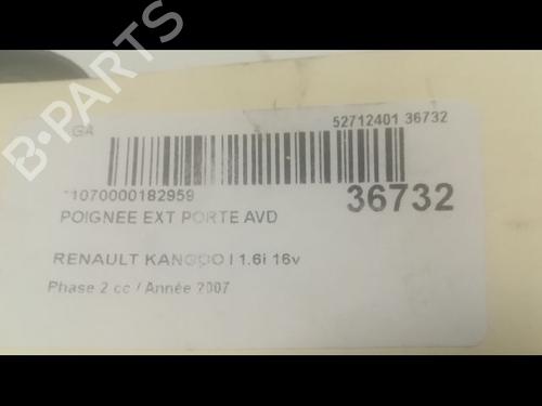 Used Front right exterior door handle RENAULT KANGOO (KC0/1_) 1.6 16V (95 hp) 9602871