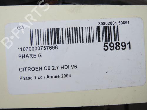 left-headlight-citroen-c6-td_-2005-2006-2007-2008-2009-2010-2011-2012-37083337 main image
