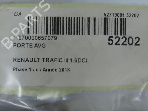 Left front door RENAULT TRAFIC III Van (FG_) 1.6 dCi 125 (FGMH) | BP29170487C2 