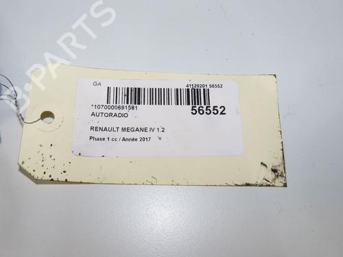 Radio RENAULT MEGANE IV Hatchback (B9A/M/N_) 1.2 TCe 100 (B9MS) | BP33561823E6  - Image 9