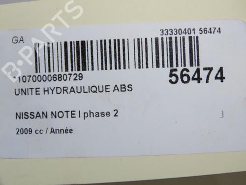 ABS pump NISSAN NOTE (E11, NE11) 1.6 | BP36426939M43 - Image 9