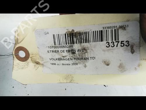 Right front brake caliper VW TOURAN (1T1, 1T2) 1.9 TDI | BP14877192M104 