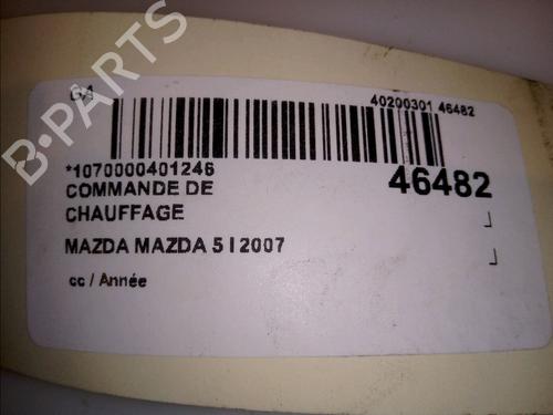 Climate control MAZDA 5 (CR) 2.0 CD (CR19) | BP23174498I5  - Image 5