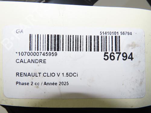 Grille RENAULT CLIO V (B7_) 1.5 Blue dCi 100 (B7AD) | BP36310513C40 - Image 5