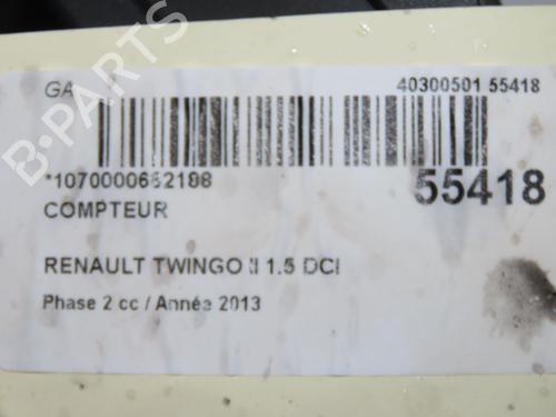 Instrument cluster RENAULT TWINGO II (CN0_) 1.5 dCi 75 | BP32076110C47 - Image 4