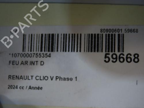 Right tailgate light RENAULT CLIO V (B7_) 1.0 TCe 90 (B7MT) | BP39519079C80  - Image 5