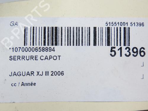 Used Hood lock JAGUAR XJ (X350, X358) 3.6 (258 hp) 29294196