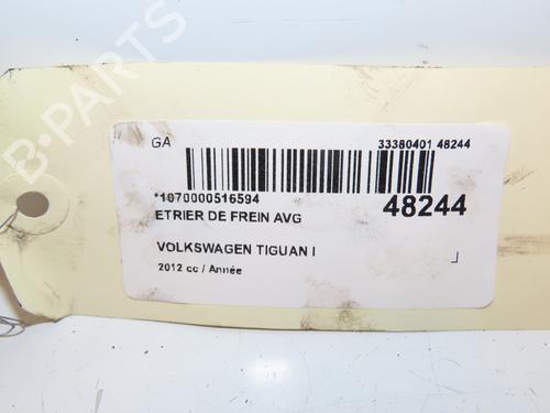 Left front brake caliper VW TIGUAN (5N_) 2.0 TDI | BP17514343M105