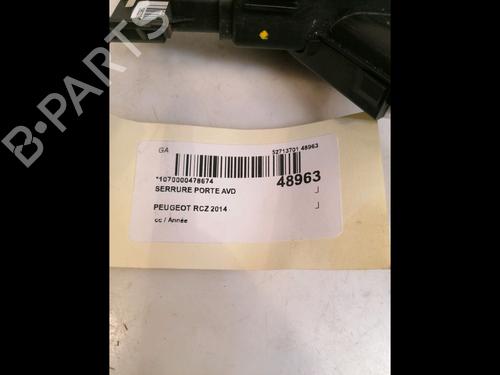Front right lock PEUGEOT RCZ 2.0 HDi | BP16667245C97 