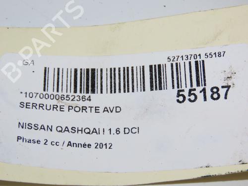 Front right lock NISSAN QASHQAI I (J10, NJ10) 1.6 dCi All-wheel Drive | BP29045766C97 